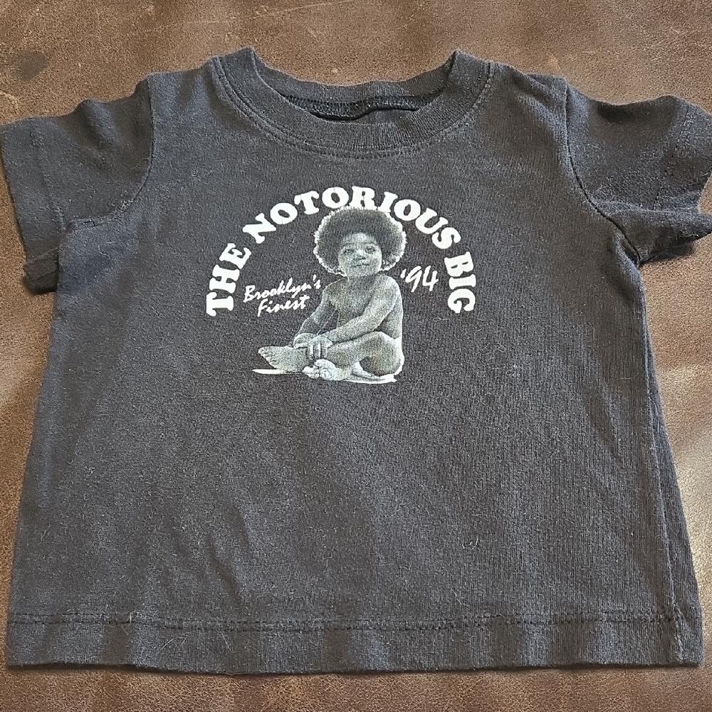 Kids Black The Notorious B.I.G. Graphic Tee